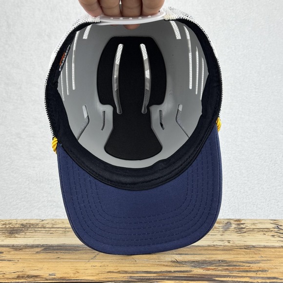 The Players Championship Hat Cap Snap Back Mens Navy White PGA Golf Rope Trucker - Picture 5 of 6